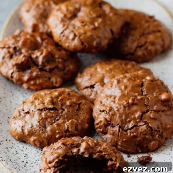 Chewy Chocolate Pecan Cookies