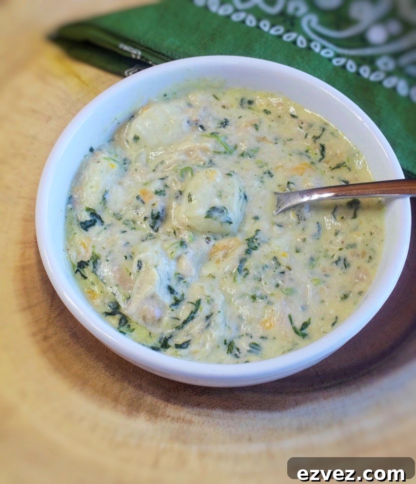 Ingredients for creamy chicken gnocchi soup