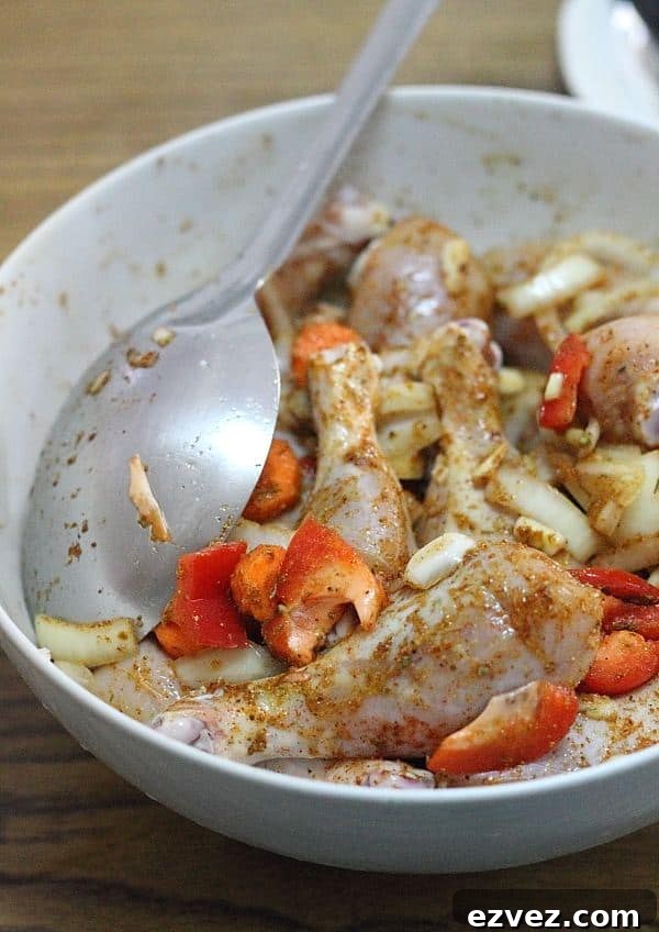 Authentic Grenadian Cuisine: Classic Dishes and Where to Try Them 5 chicken stew prep 3 optimized