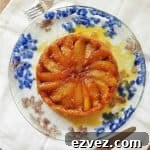 pear and ginger tarte tatin