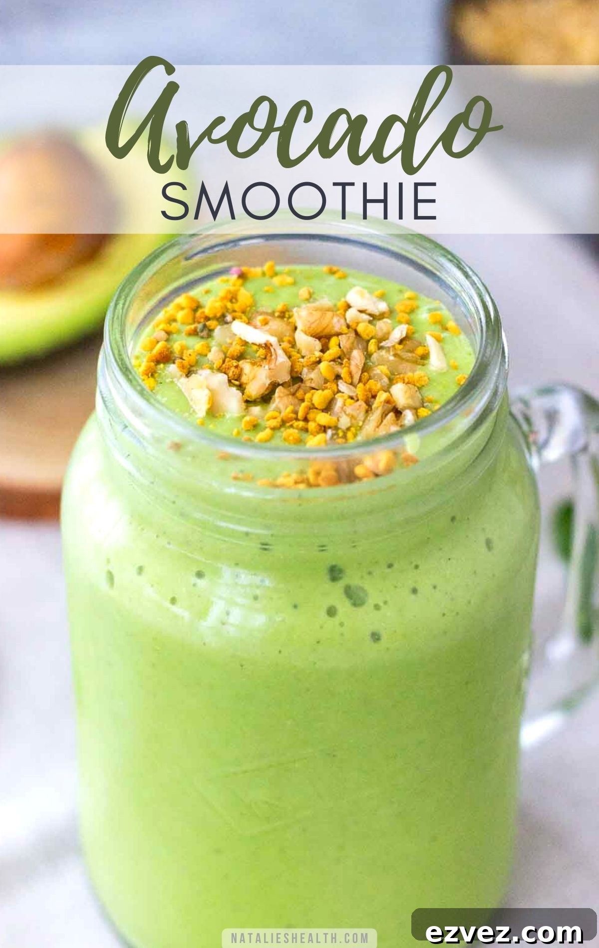 Avocado Smoothie PIN image
