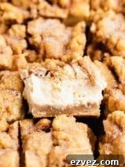 creamy snickerdoodle cheesecake middle