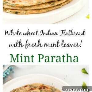 Refreshingly Flavored Mint Paratha Recipe — Soft & Aromatic 11 img 15512 10