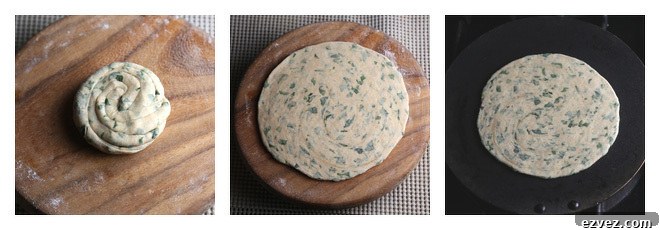 Refreshingly Flavored Mint Paratha Recipe — Soft & Aromatic 8 Mint Paratha Recipe-Step-5