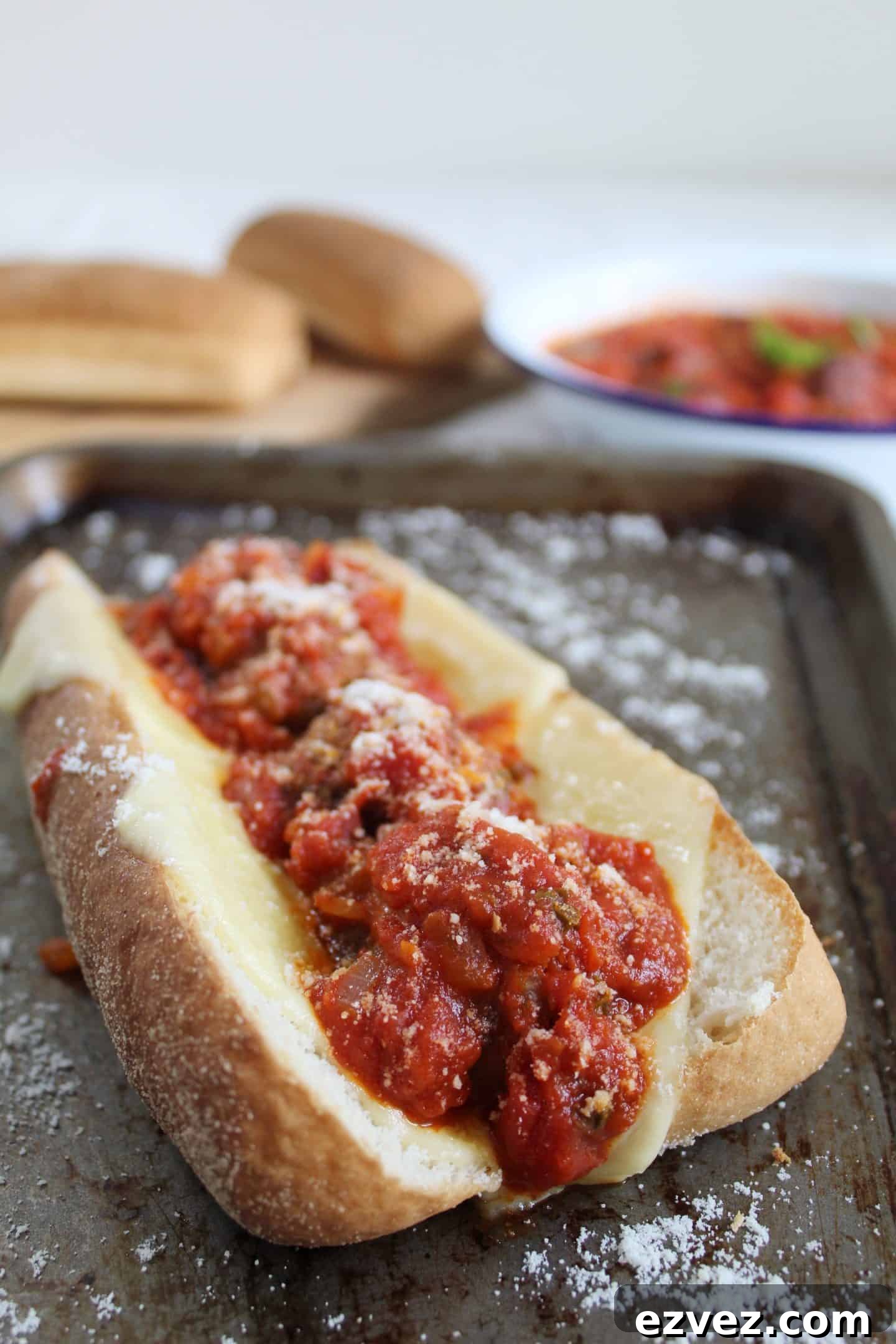 GLUTEN FREE SUBWAY MEATBALL SUB MEATBALL MARINARA RECIPE DUPE 