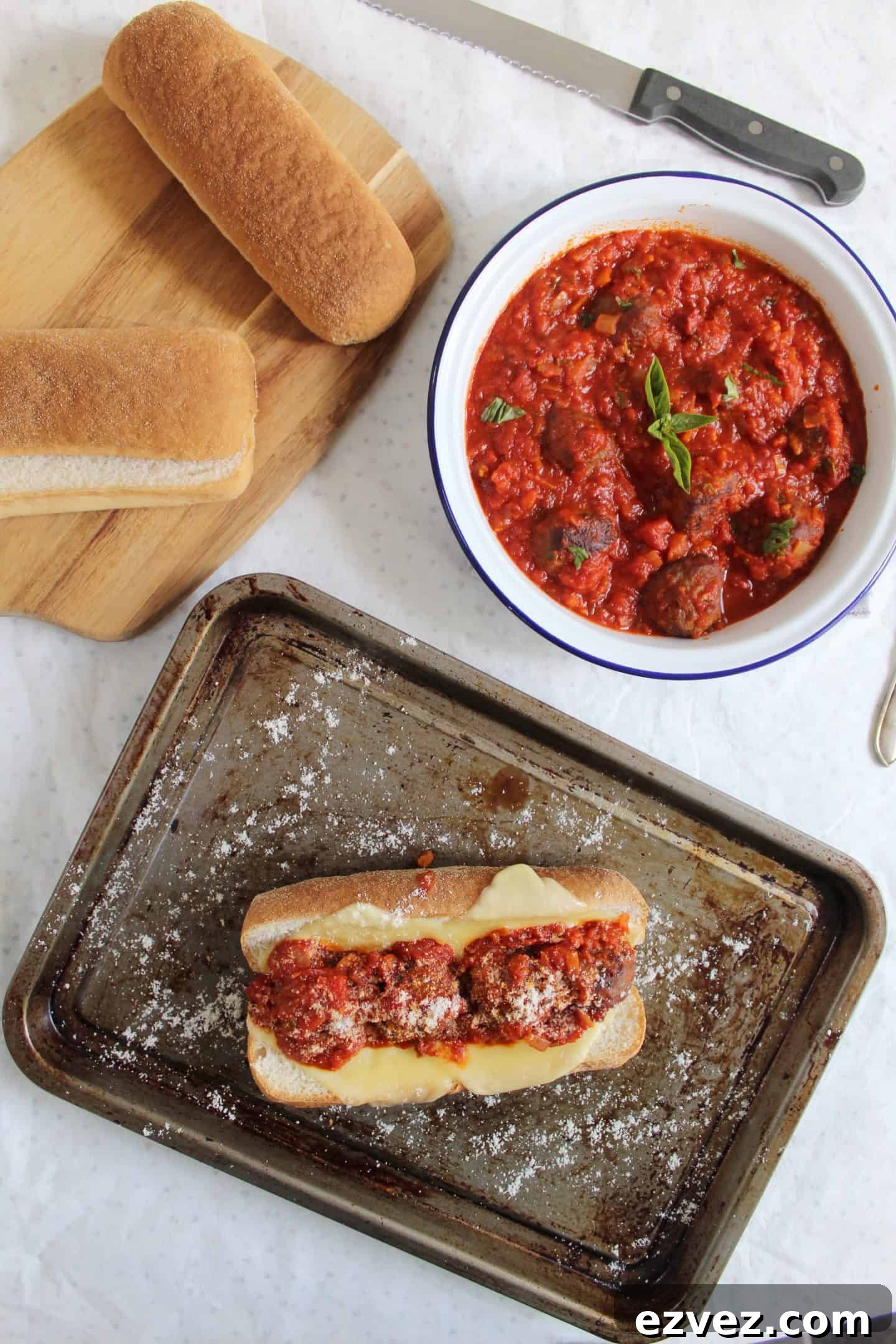 GLUTEN FREE SUBWAY MEATBALL SUB MEATBALL MARINARA RECIPE DUPE EDIT