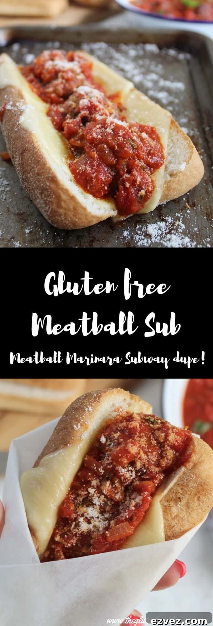 GLUTEN FREE SUBWAY MEATBALL SUB MEATBALL MARINARA RECIPE DUPE