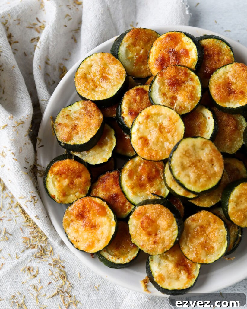 Parmesan Zucchini Bites