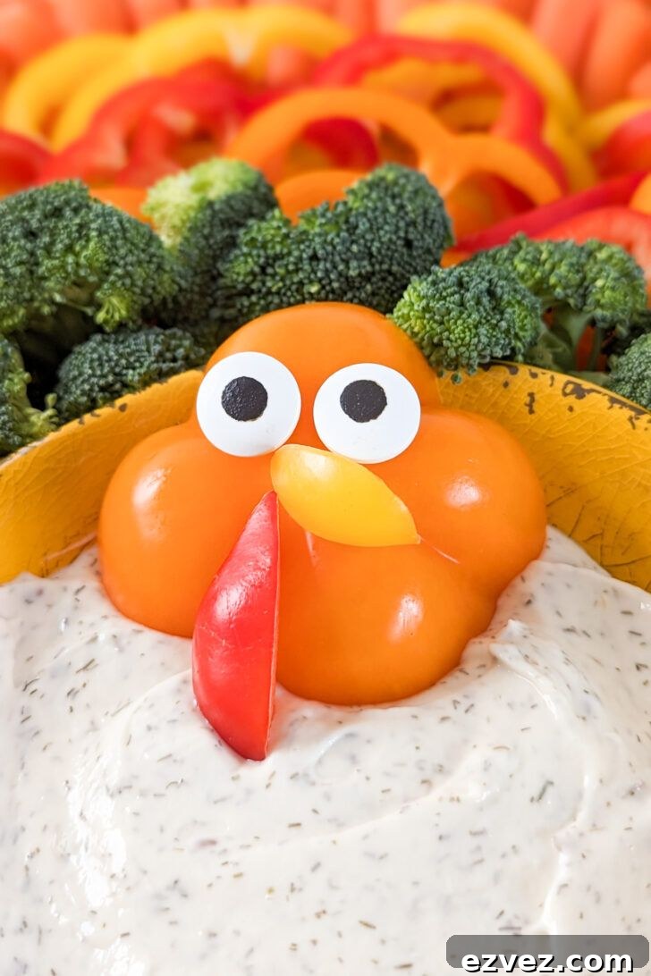 21. Turkey Veggie Tray
