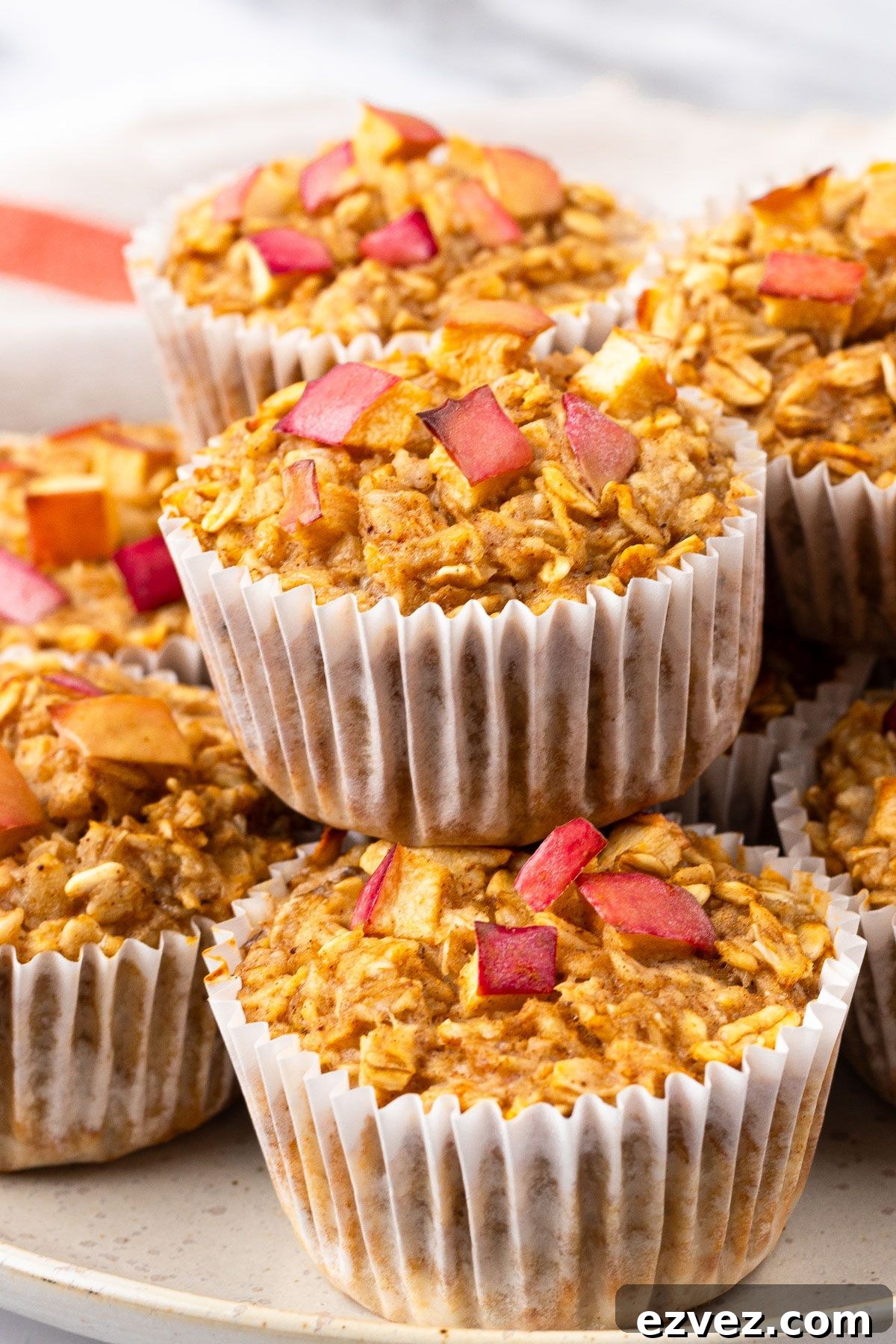 Apple Cinnamon Protein Muffins