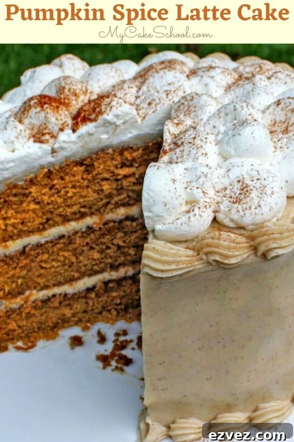 Ultra moist Pumpkin Spice Latte Cake- This recipe is the best!