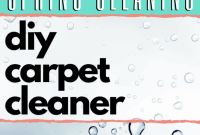 DIY Dry Carpet Cleaner: Homemade Powder for Quick Stain Lift
