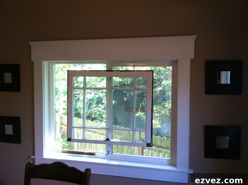 Make It Monday: DIY Decorative Door and Window Molding Guide 12 dining room window