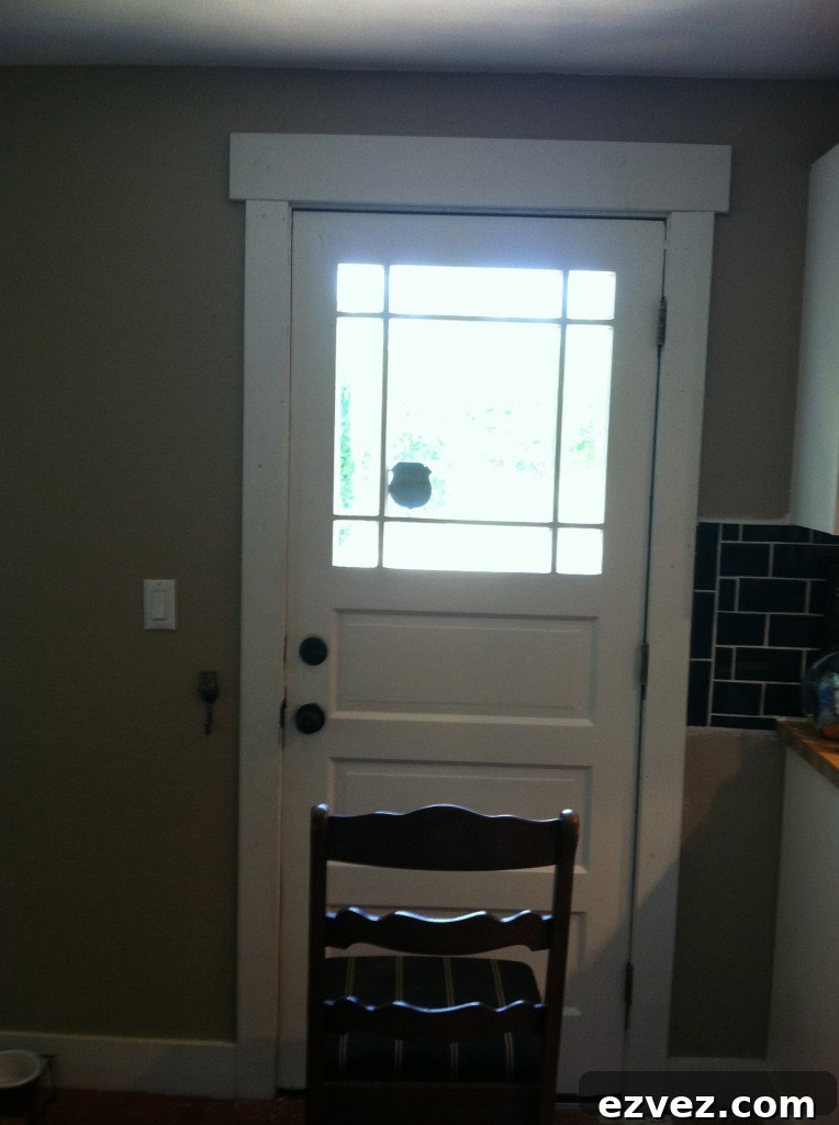 Make It Monday: DIY Decorative Door and Window Molding Guide 6 top molding