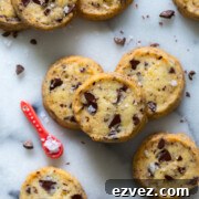 Salted Grapefruit Chocolate Chunk Shortbread Cookies by Baking The Goods