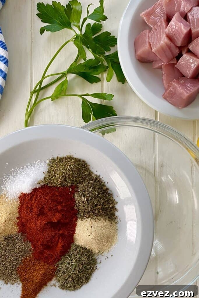 a spice blend for blackening fresh tuna