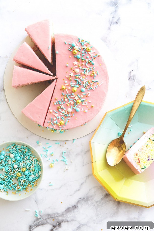Mini Sprinkle Cake _ Bakers Royale