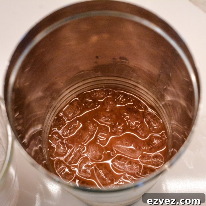 Simply mix cranberry juice, orange juice, vodka, and Cointreau in a pitcher or cocktail shaker depending on how many cocktails you need at a time.