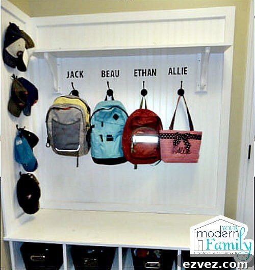 A bunch of items that are on display