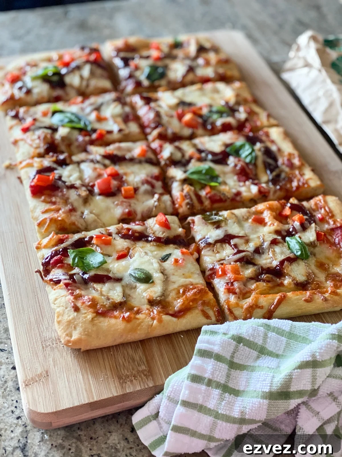 pizza made from fresh dough