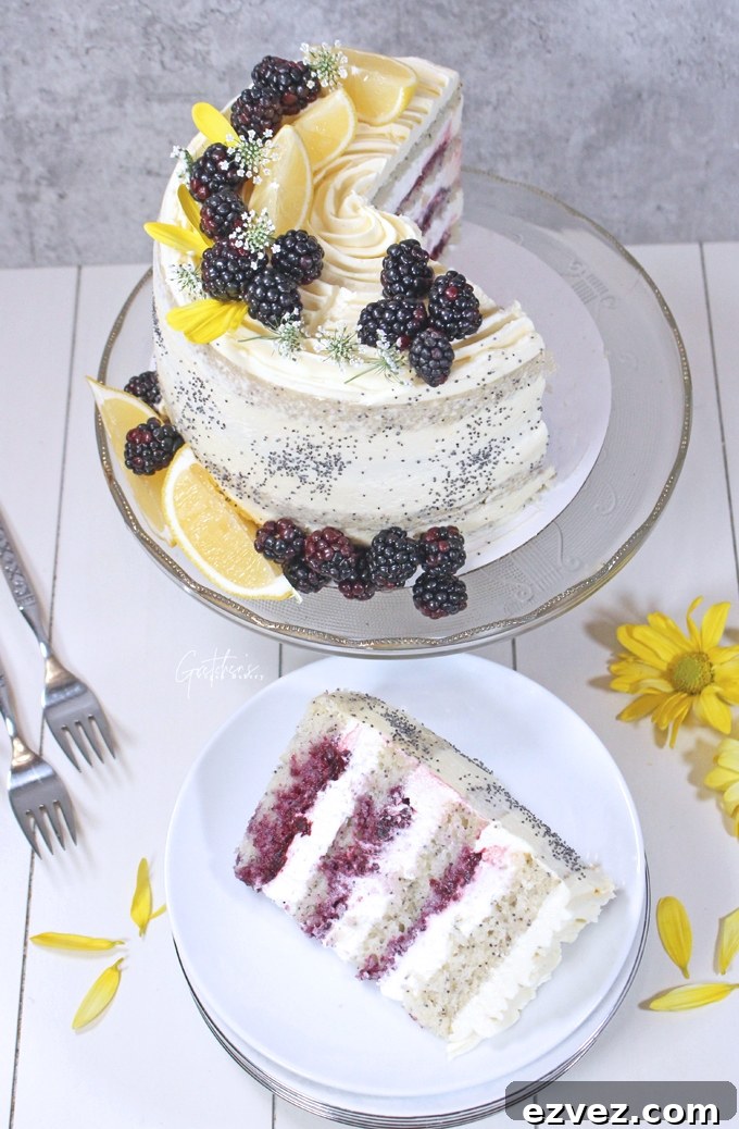Lemon Poppy Cake
