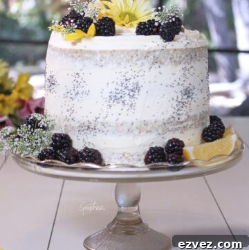Lemon Poppy Cake