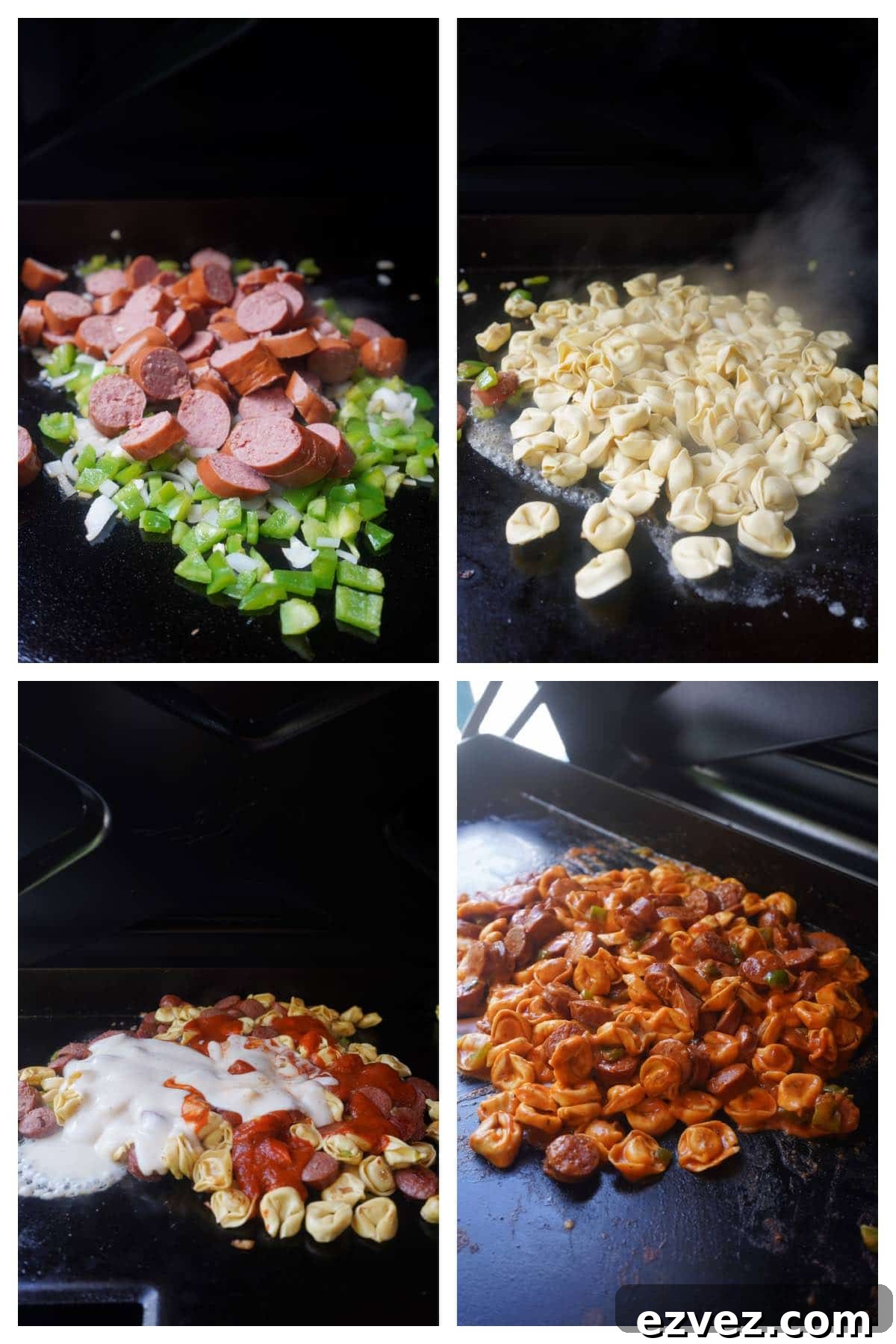 How to make Blackstone tortellini