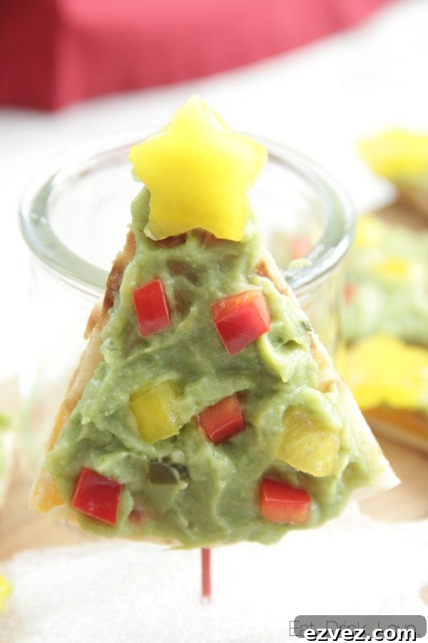 Christmas Tree Quesadillas: Festive Cheese & Veggie Appetizer 5 Christmas Tree Quesadillas