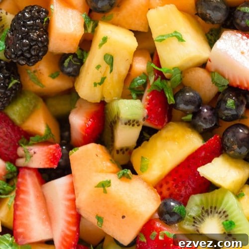 Mojito Fruit Salad