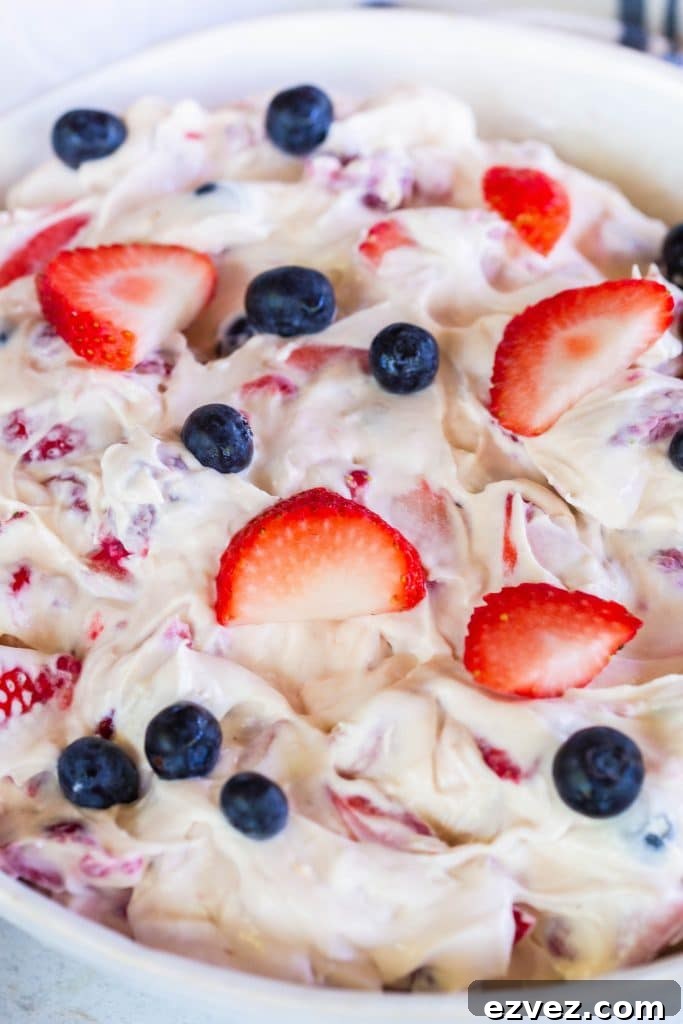 Berry Yogurt Salad