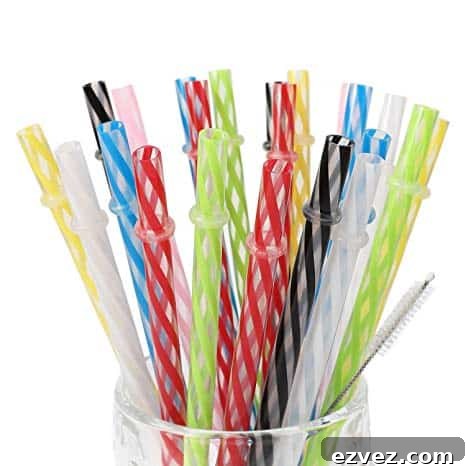 Reusable BPA-Free Straws