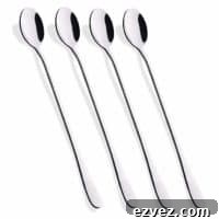 Long Handle Iced Coffee Spoons