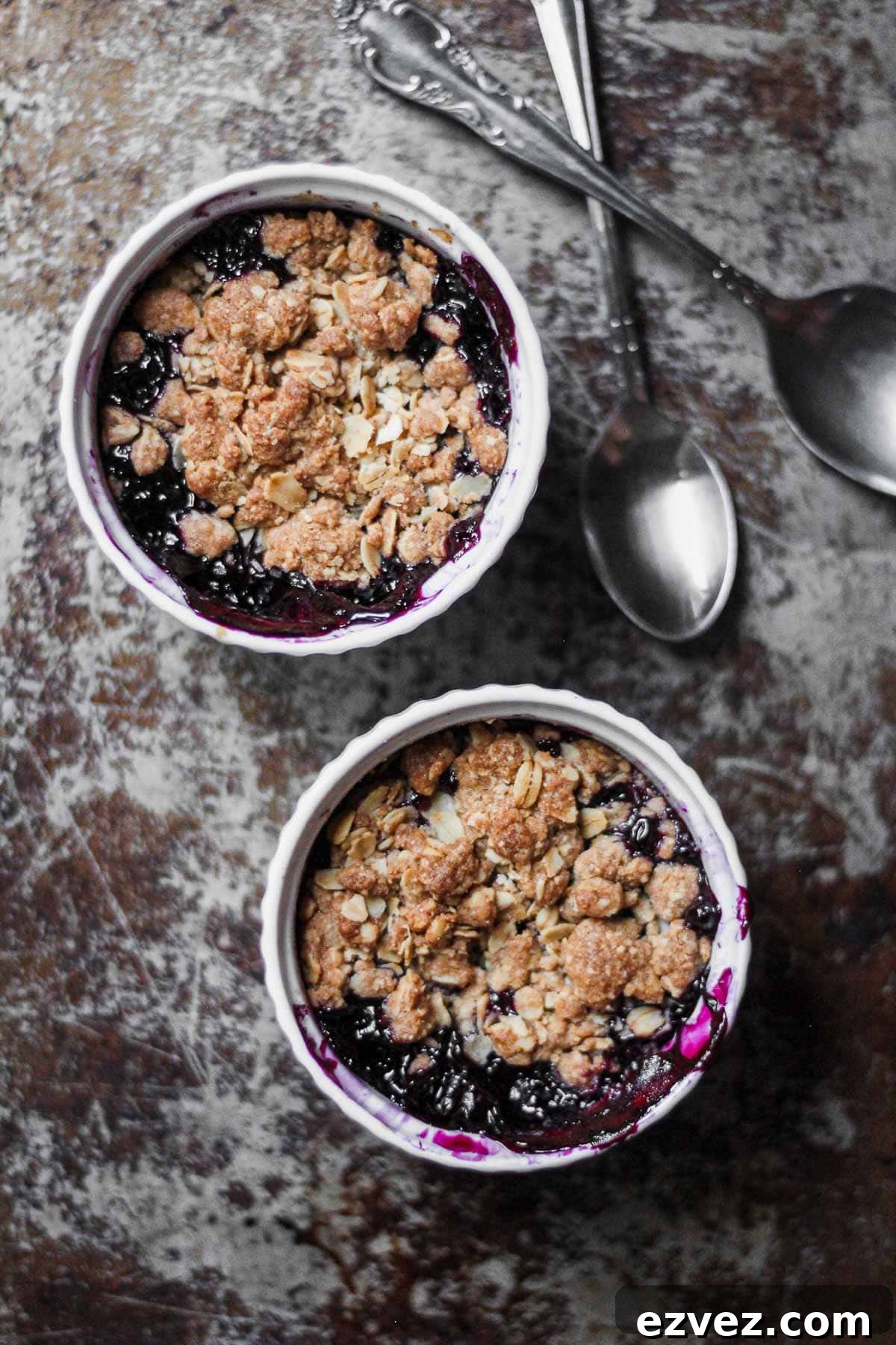 homemade berry cobbler recipe for baking blog and food photography