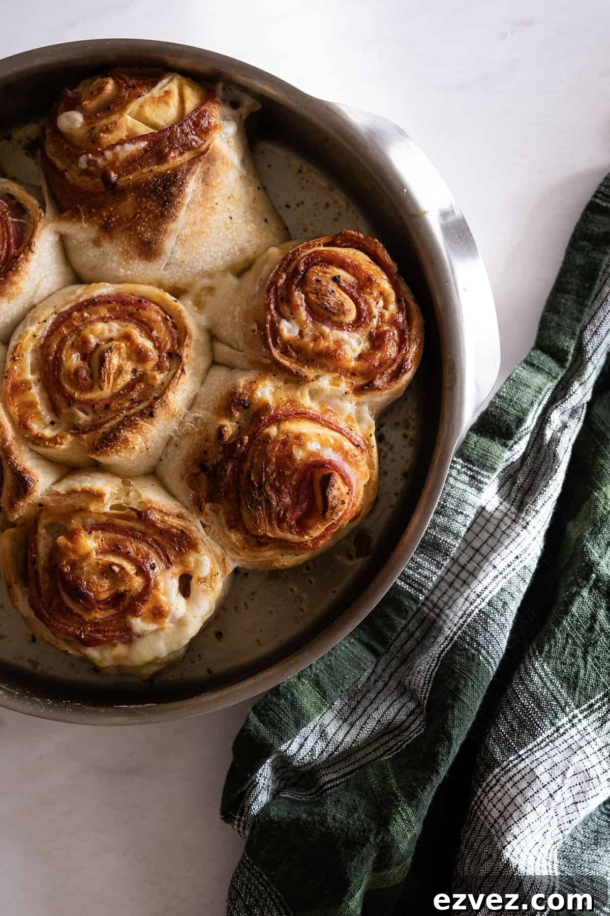 Pepperoni Stromboli: Cheesy Pepperoni Bread Recipe 7 finished pepperoni bread stromboli