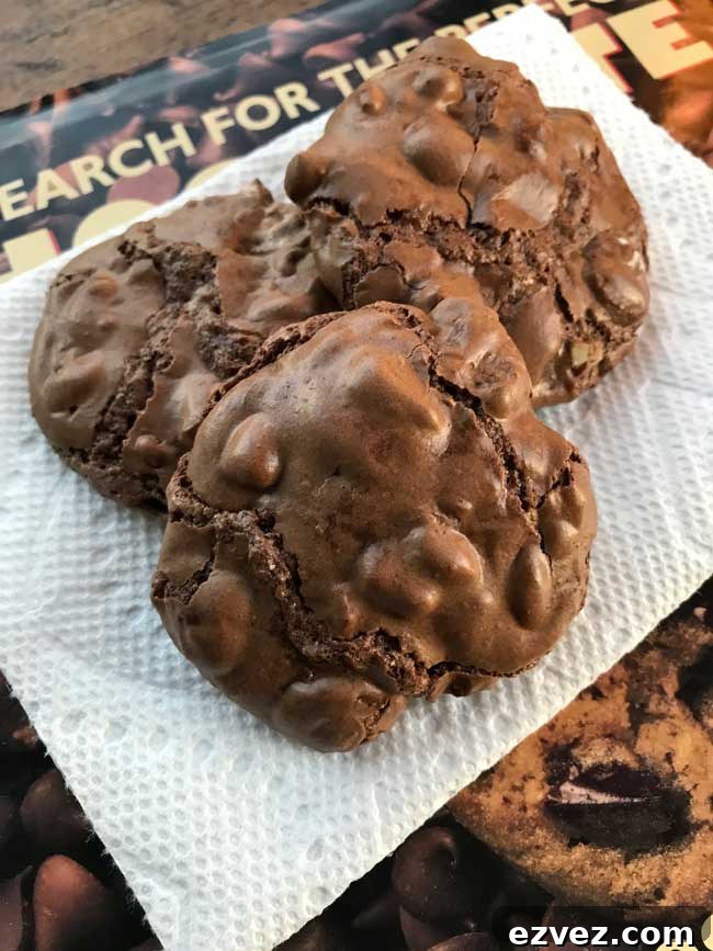 Brownie Chip Meringues