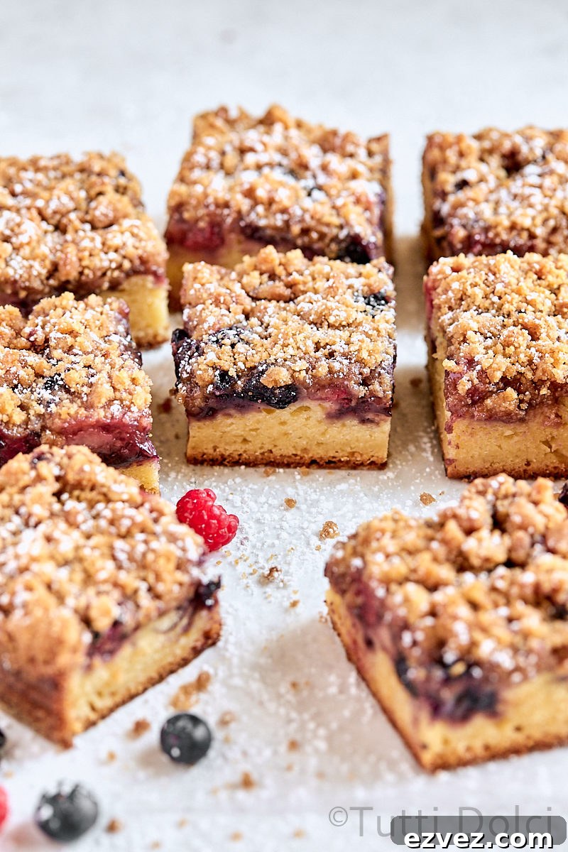 Berry Streusel Coffee Cake