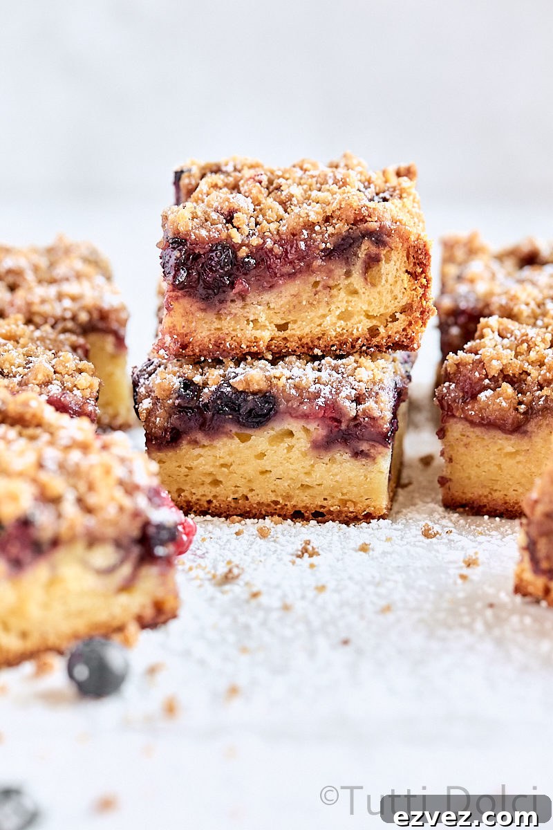 Berry Streusel Coffee Cake