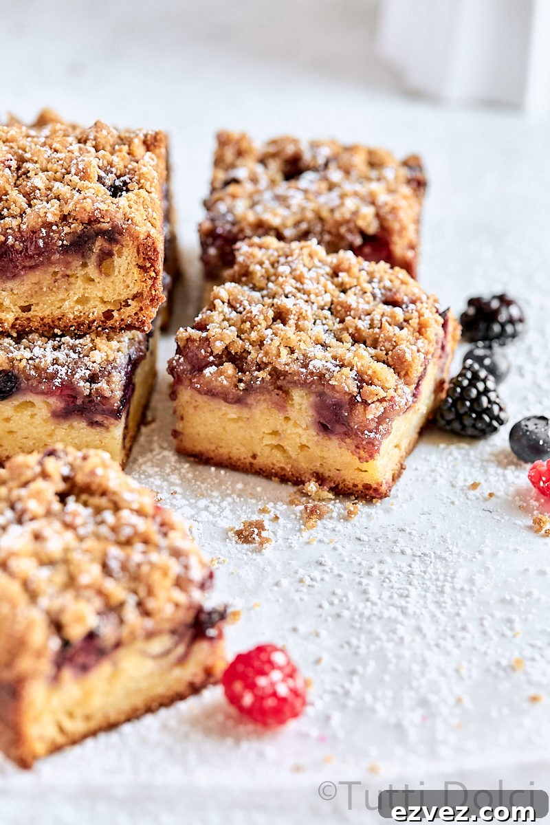 Berry Streusel Coffee Cake