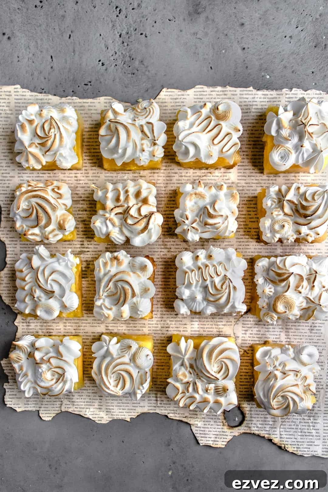 Lemon Meringue Bars