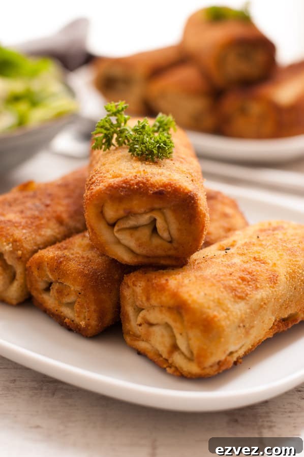 Cabbage and Mushroom Croquettes Recipe: Crispy, Savory Bites 6 Traditional sauerkraut and mushroom croquettes. Delicious, vegan version of this savory crepe that you will love!