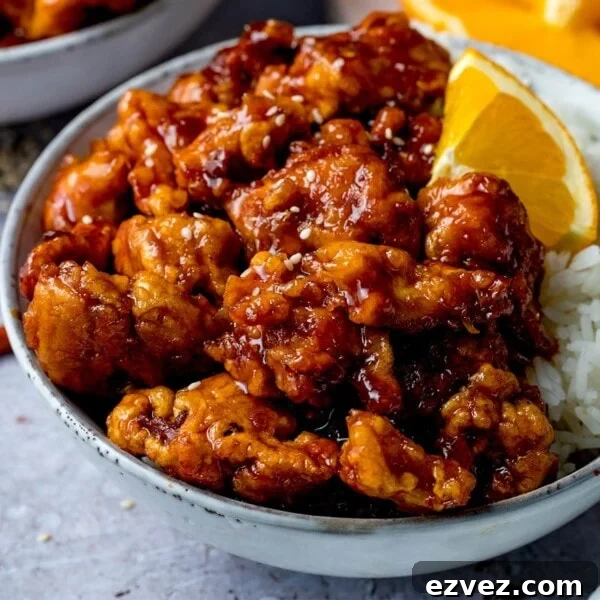 Crispy Beer Batter Recipe for Perfect Fried Fish and Vegetables 13 Bowl of Chinese Orange Chicken with rice