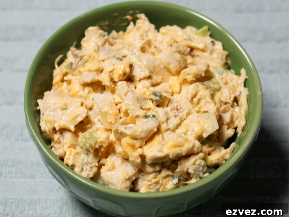 Keto Cheddar Chive Chicken Salad5