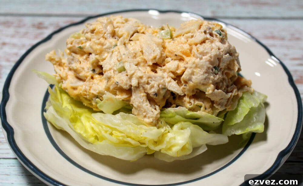 Keto Cheddar Chive Chicken Salad7