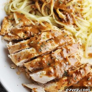Garlic Butter Chicken Pasta with Golden Browned Flavor 7 Chicken and Pasta with garlic butter sauce