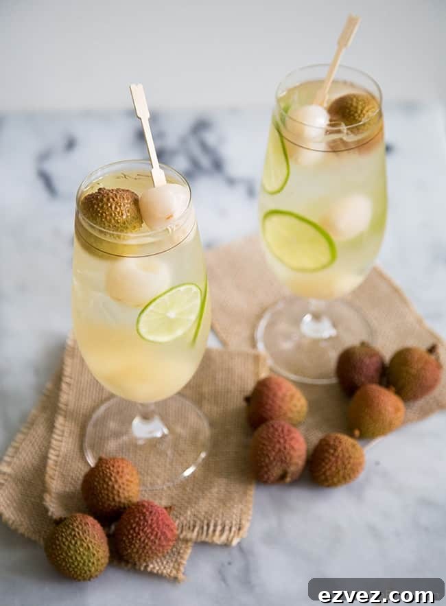Lychee Sangria
