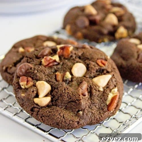 Chocolate chip pecan cookies