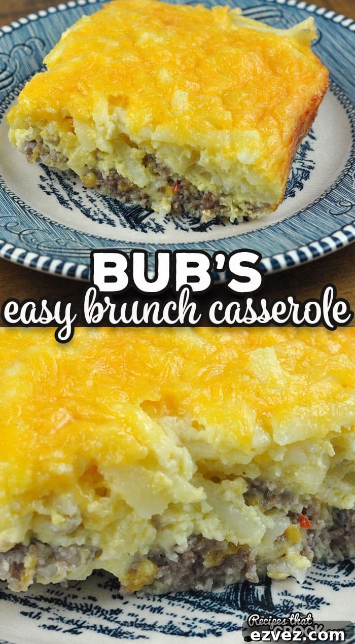 If you are in the mood for a delicious and easy casserole for brunch or breakfast, check out this Bub’s Easy Brunch Casserole.