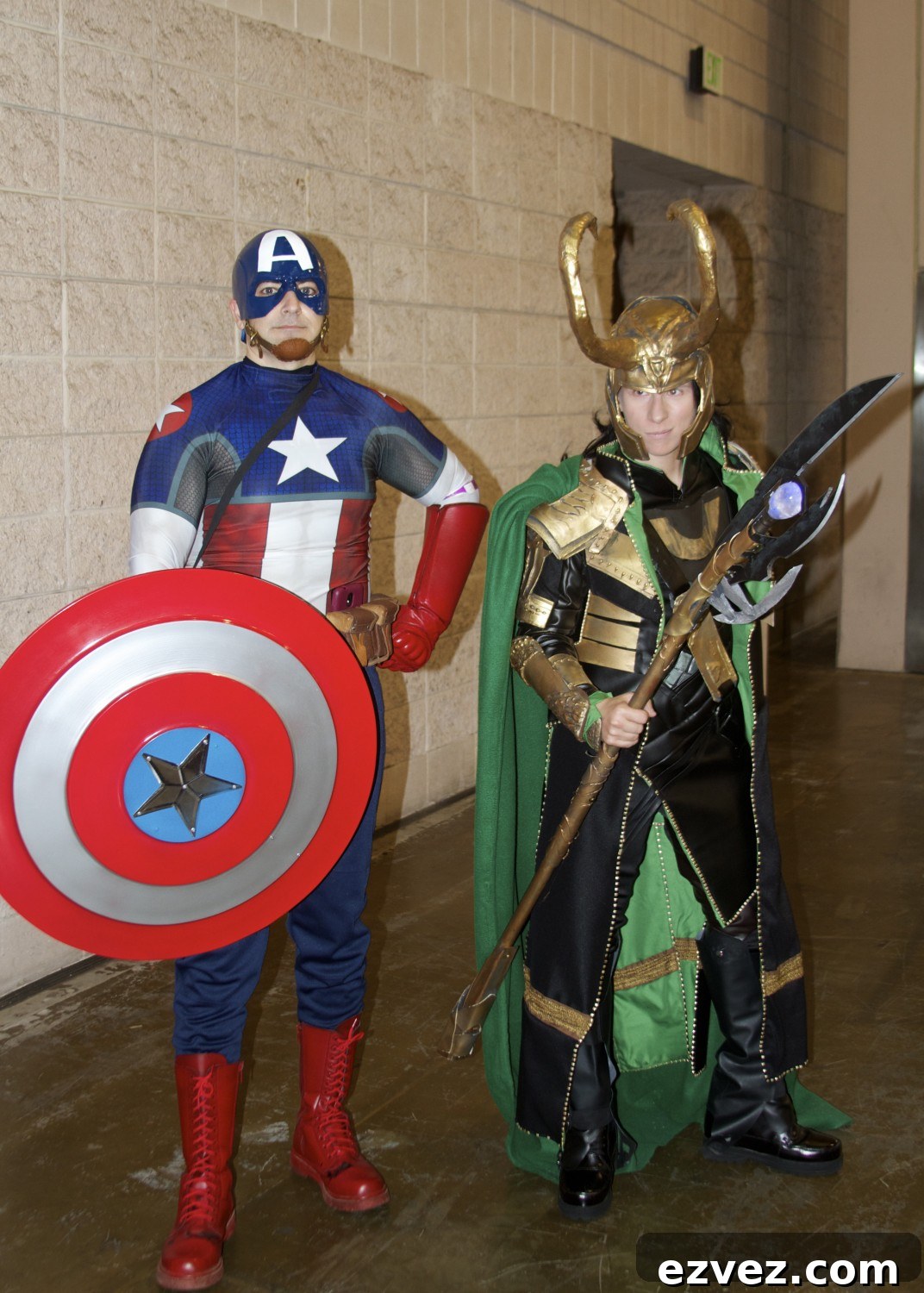 Captain America and Loki