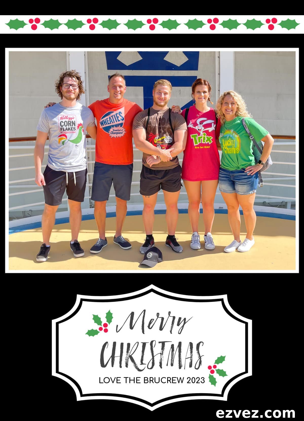 2023 family christmas card.
