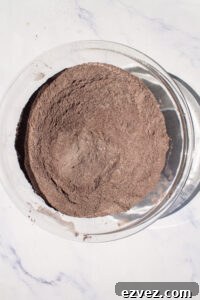 Chocolate Cake dry ingredients